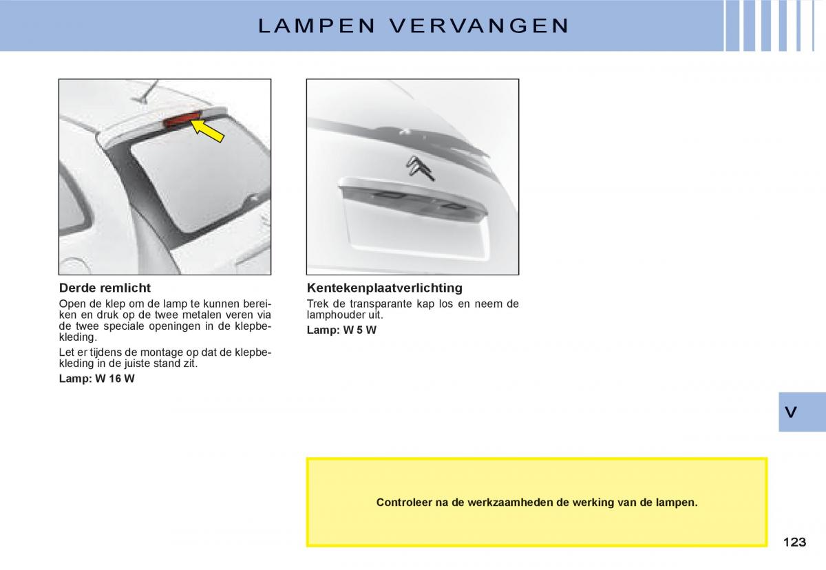 Citroen C3 I 1 handleiding / page 107