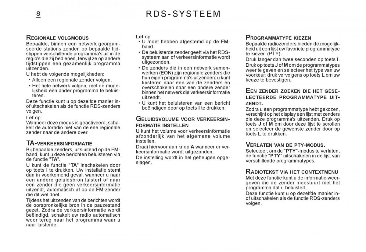 Citroen C3 I 1 handleiding / page 128