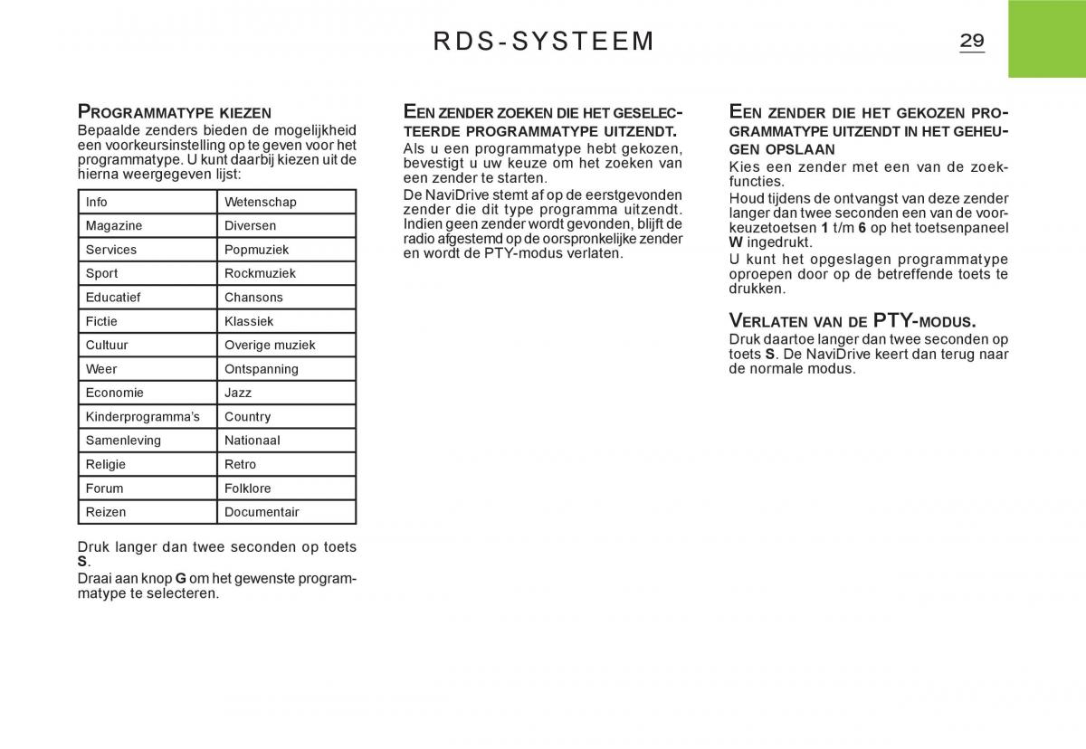 Citroen C3 I 1 handleiding / page 158