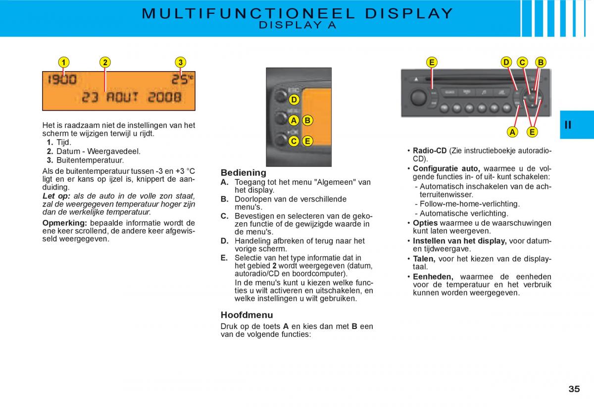 Citroen C3 I 1 handleiding / page 18