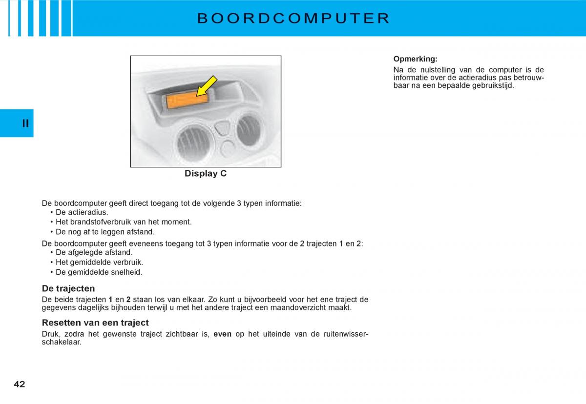 Citroen C3 I 1 handleiding / page 25