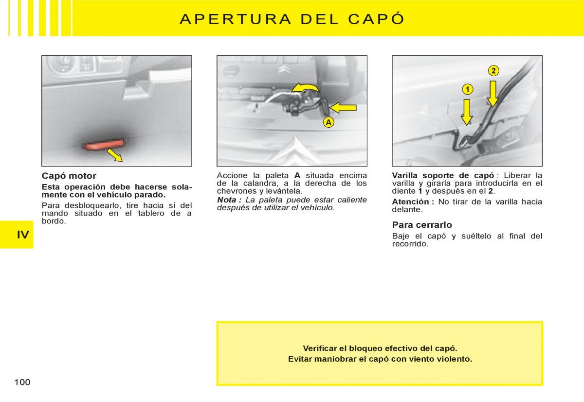 Citroen C3 I 1 manual del propietario / page 85