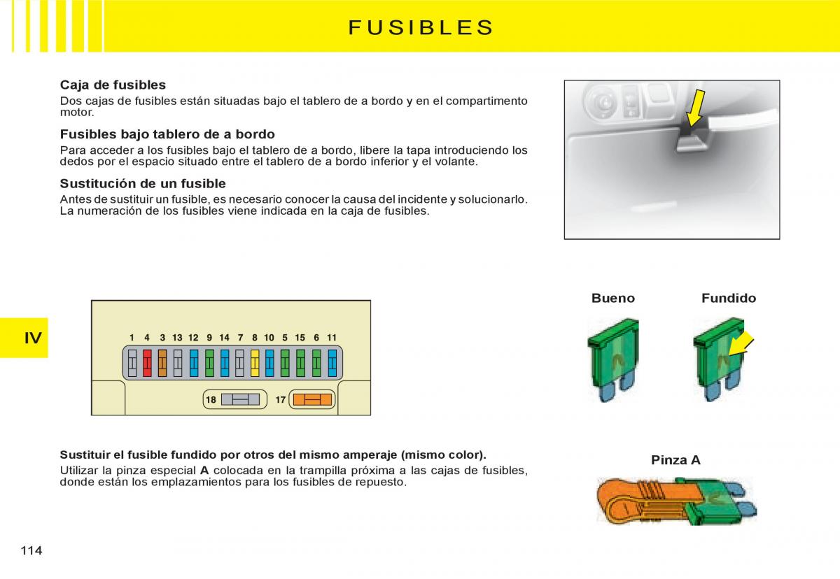 Citroen C3 I 1 manual del propietario / page 98