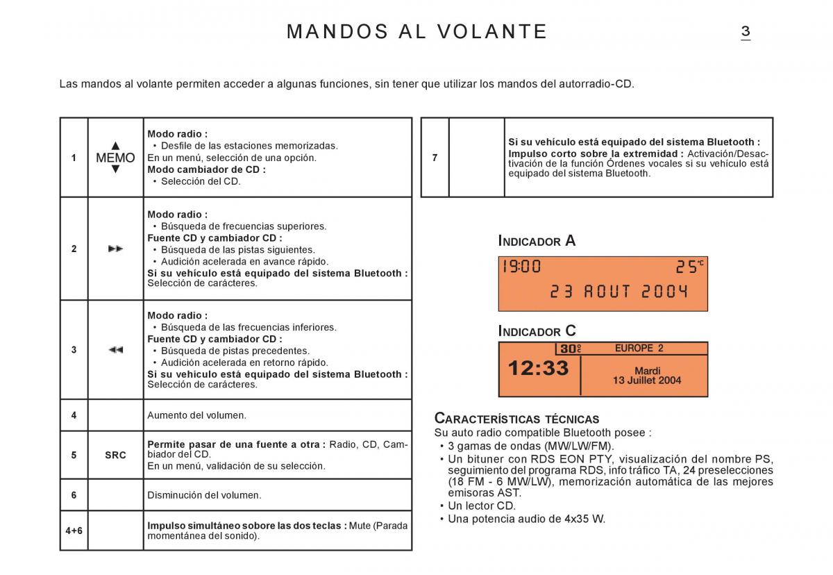 Citroen C3 I 1 manual del propietario / page 123