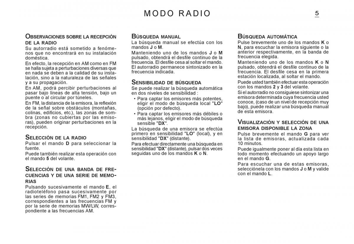 Citroen C3 I 1 manual del propietario / page 125