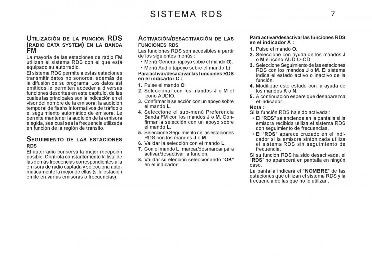 Citroen C3 I 1 manual del propietario / page 127