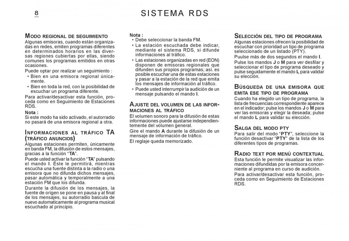 Citroen C3 I 1 manual del propietario / page 128