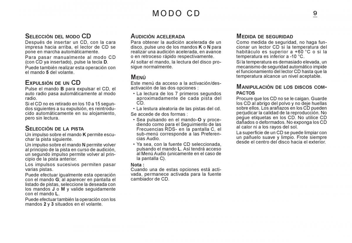 Citroen C3 I 1 manual del propietario / page 129