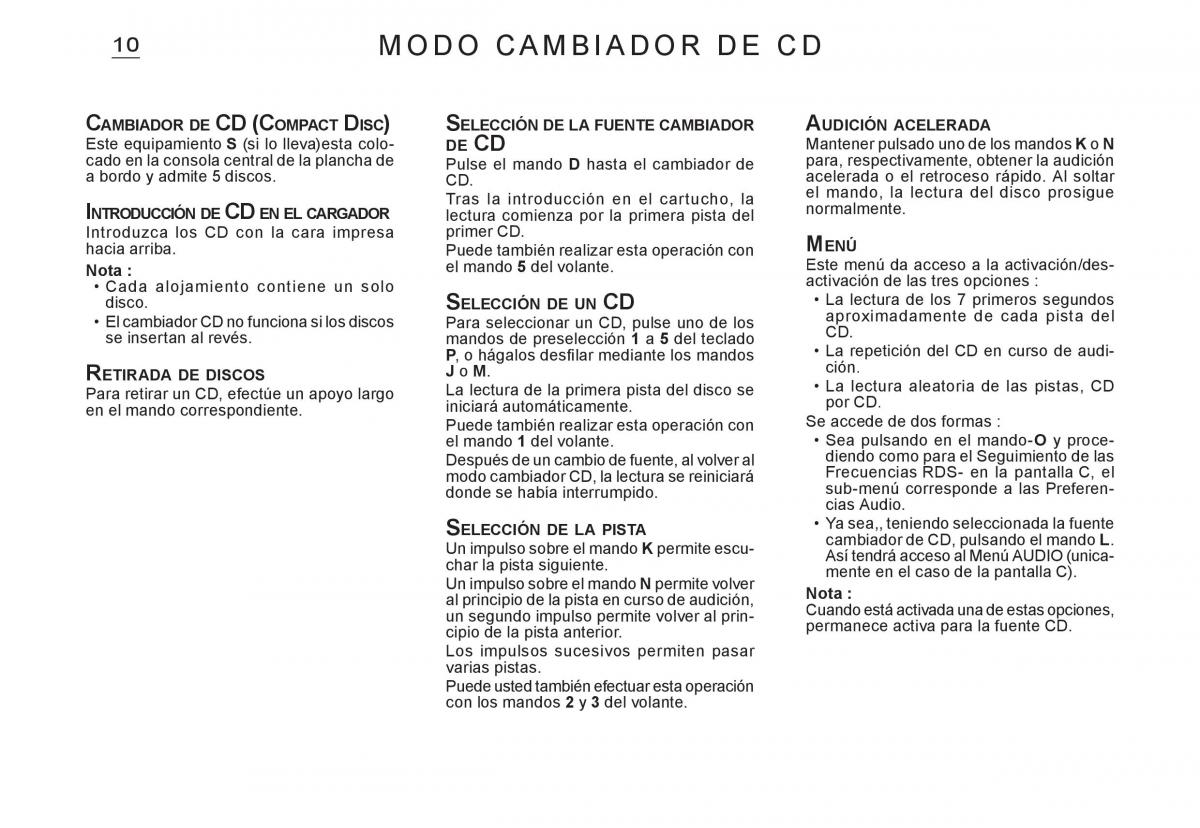 Citroen C3 I 1 manual del propietario / page 130