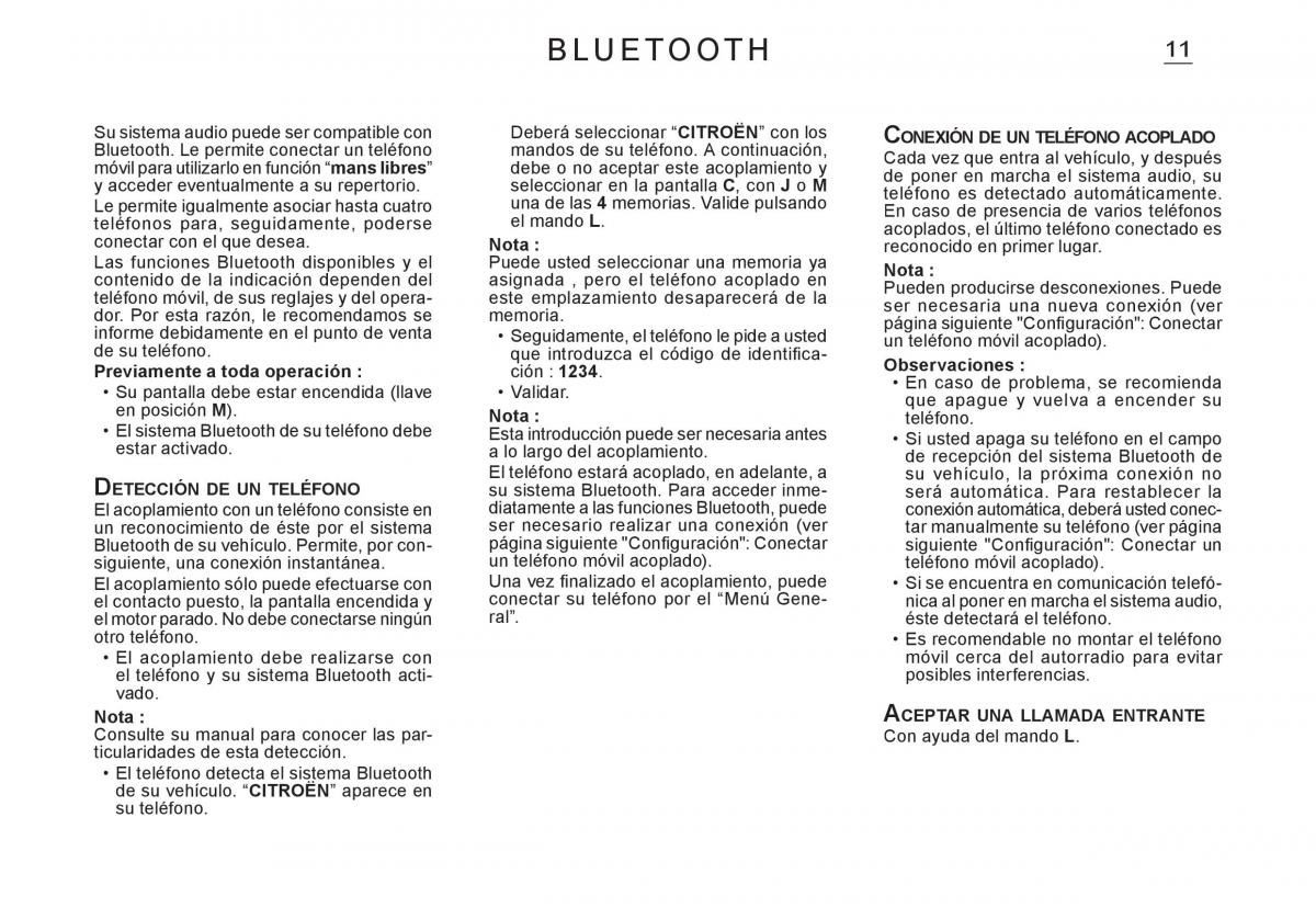 Citroen C3 I 1 manual del propietario / page 131