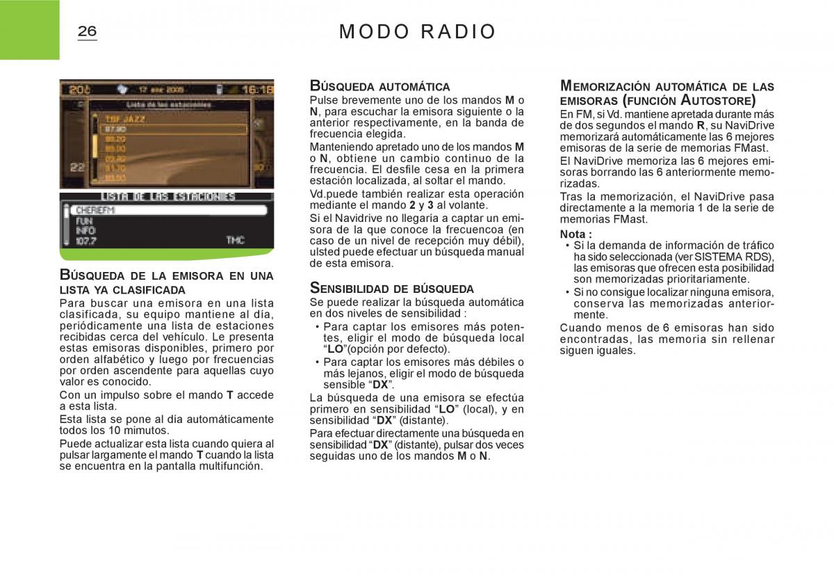 Citroen C3 I 1 manual del propietario / page 160