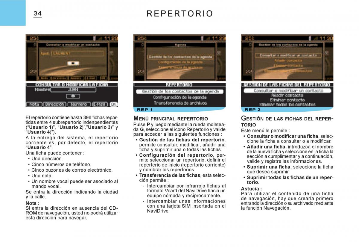 Citroen C3 I 1 manual del propietario / page 168