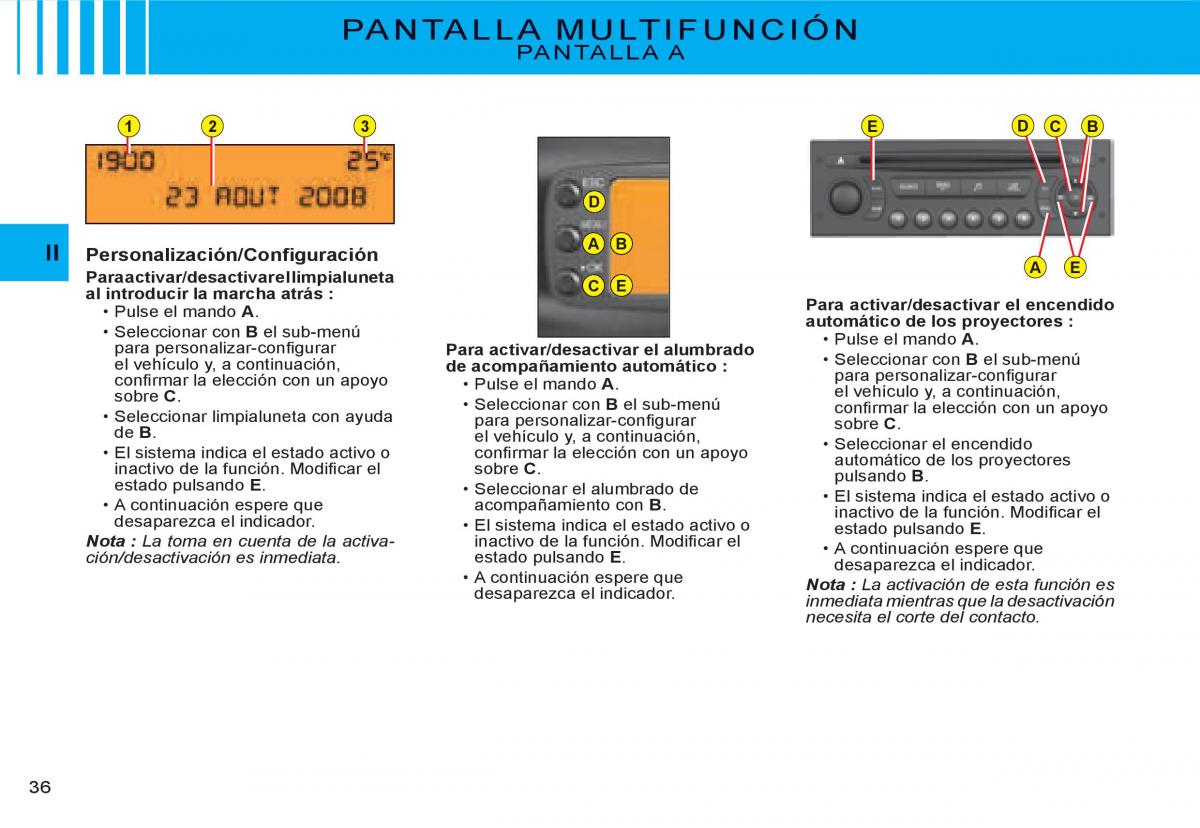 Citroen C3 I 1 manual del propietario / page 19