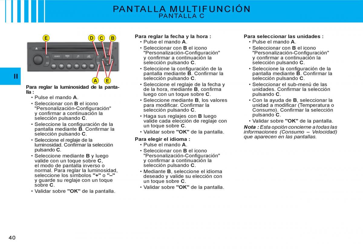 Citroen C3 I 1 manual del propietario / page 23