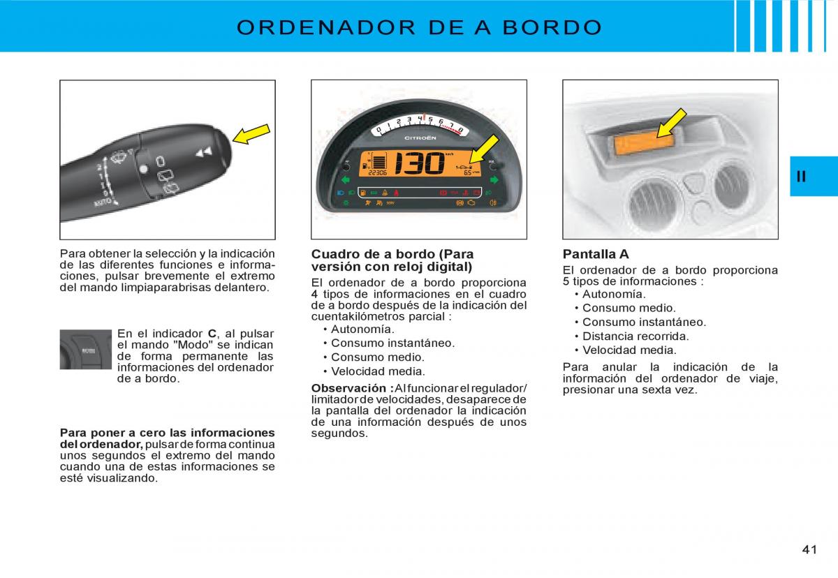 Citroen C3 I 1 manual del propietario / page 24