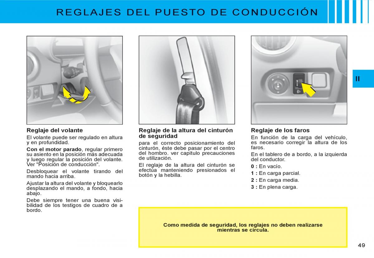 Citroen C3 I 1 manual del propietario / page 33