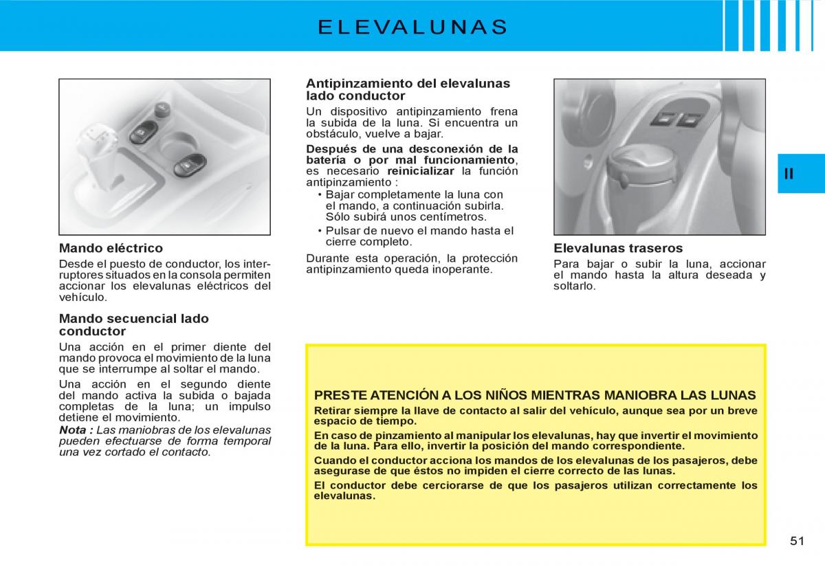 Citroen C3 I 1 manual del propietario / page 35