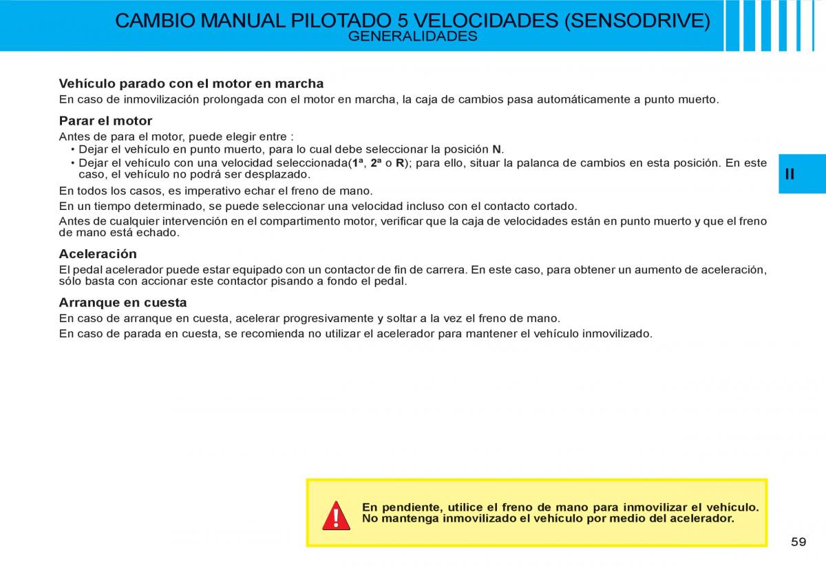 Citroen C3 I 1 manual del propietario / page 43