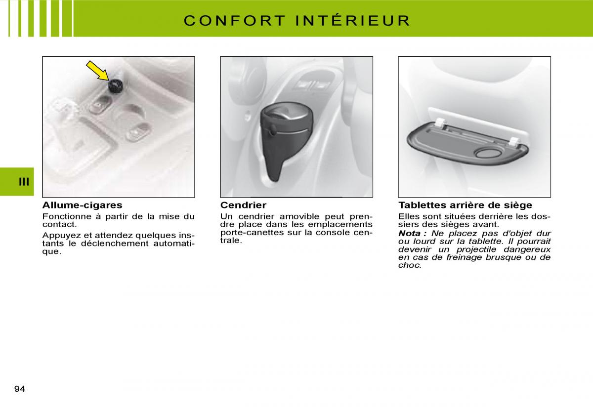 Citroen C3 I 1 manuel du proprietaire / page 75