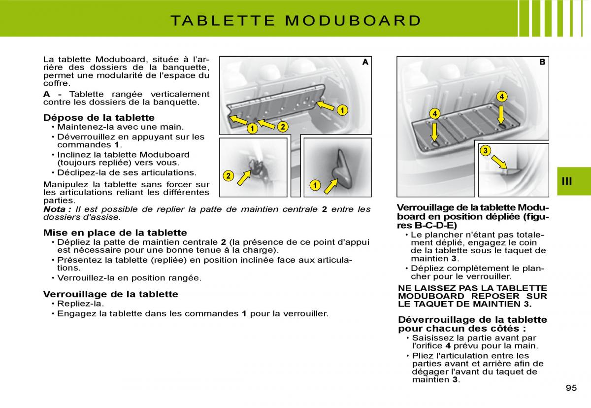 Citroen C3 I 1 manuel du proprietaire / page 76