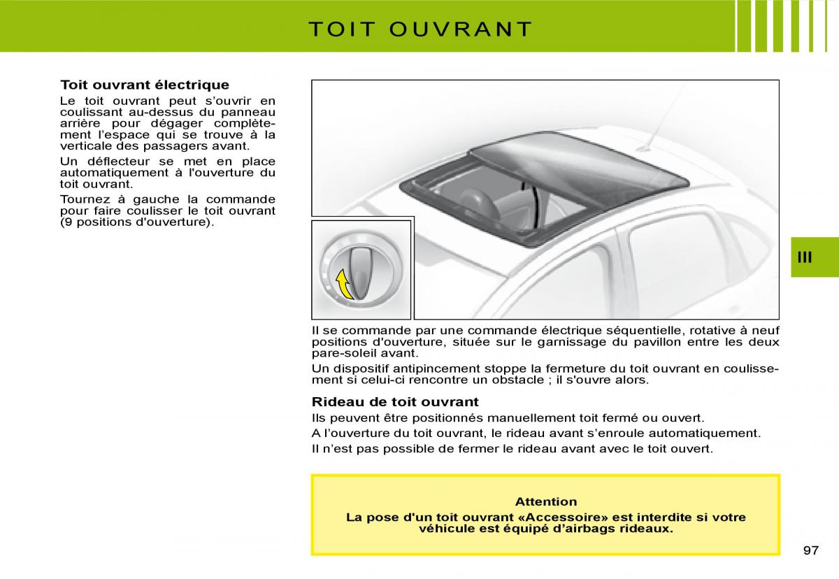 Citroen C3 I 1 manuel du proprietaire / page 78