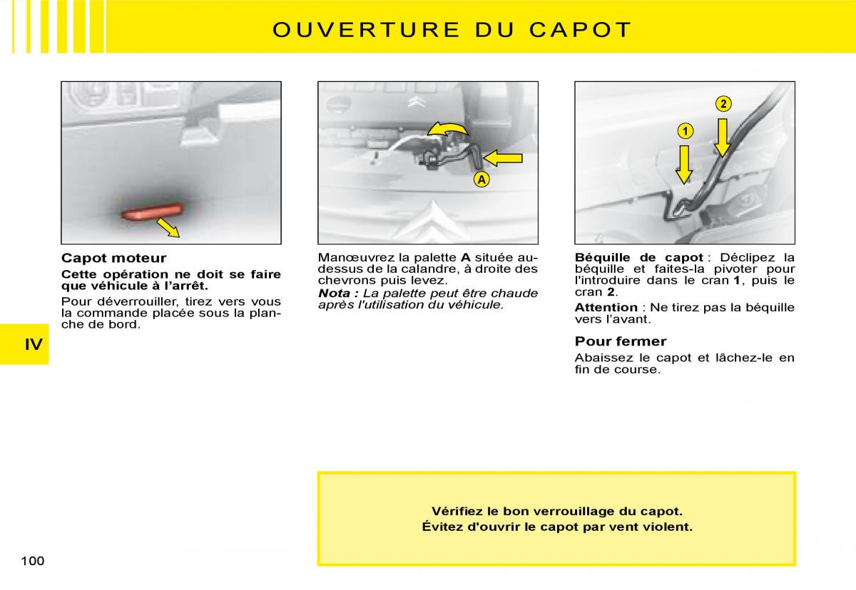 Citroen C3 I 1 manuel du proprietaire / page 81