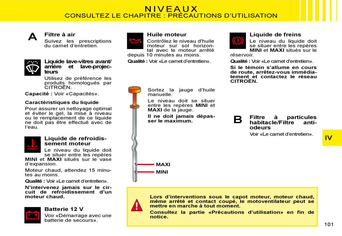 Citroen C3 I 1 manuel du proprietaire / page 82