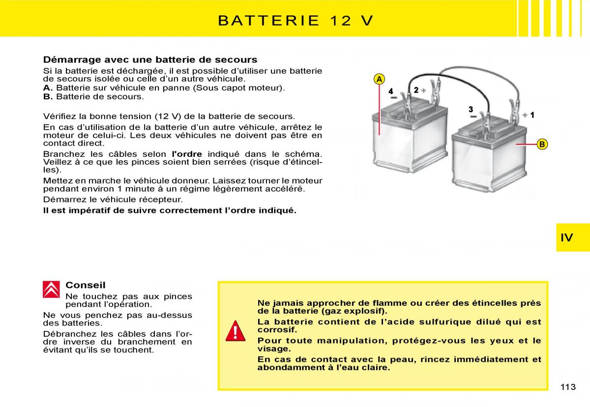 Citroen C3 I 1 manuel du proprietaire / page 93