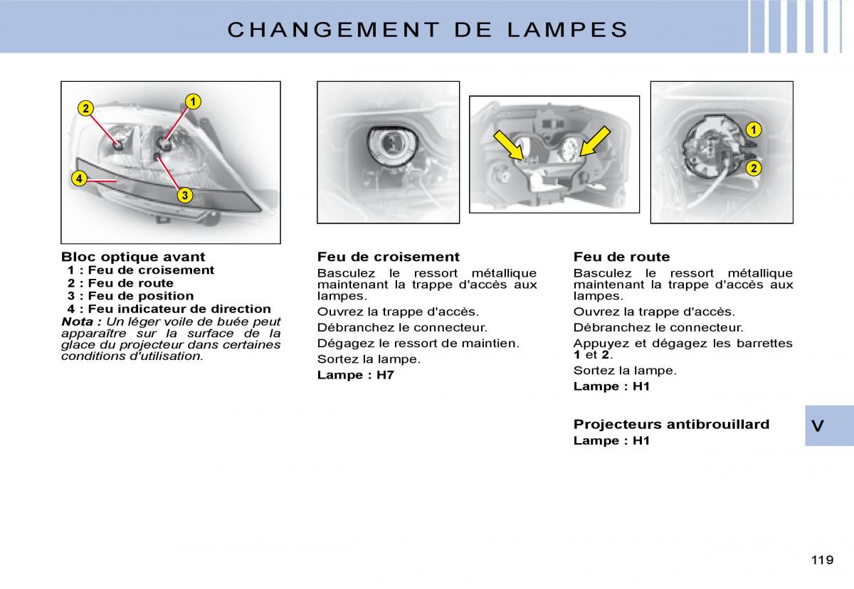 Citroen C3 I 1 manuel du proprietaire / page 99