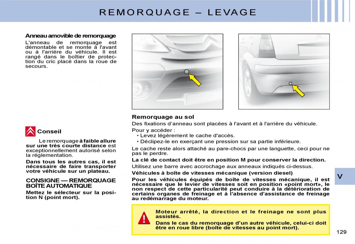 Citroen C3 I 1 manuel du proprietaire / page 106