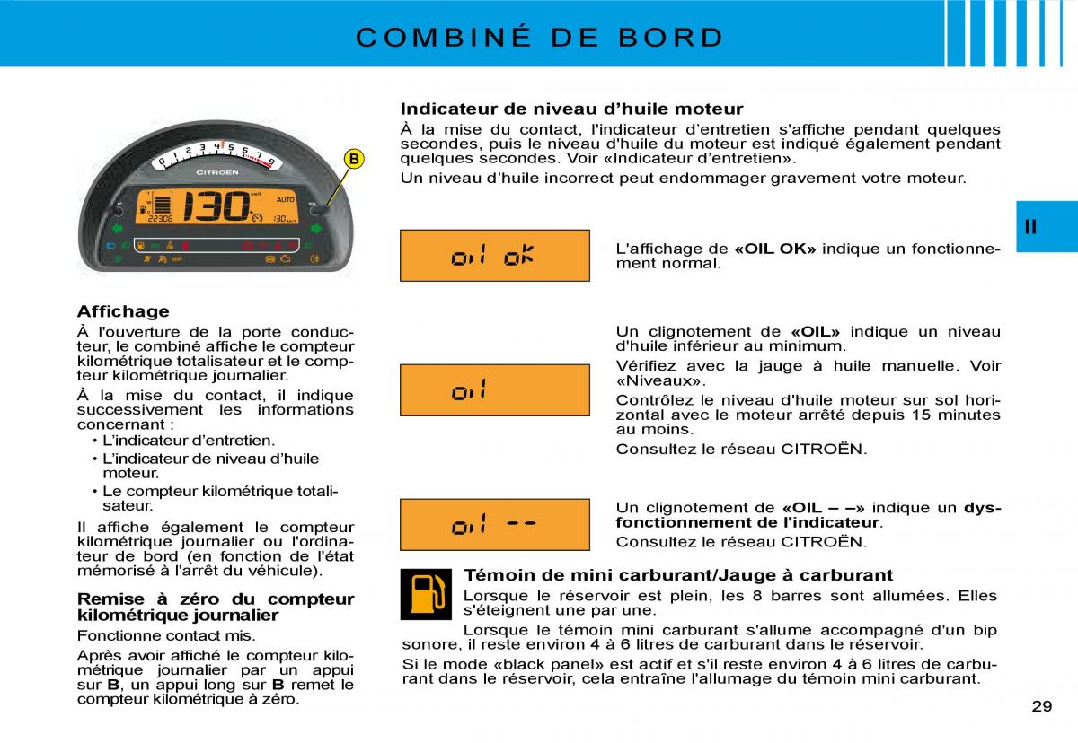 Citroen C3 I 1 manuel du proprietaire / page 11