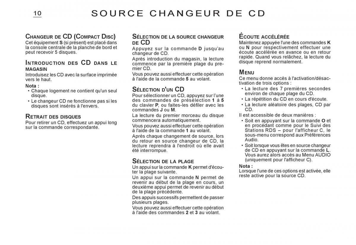 Citroen C3 I 1 manuel du proprietaire / page 123