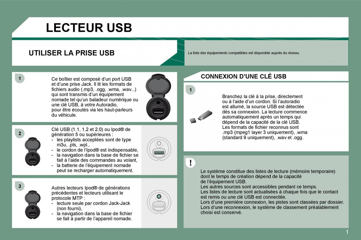 Citroen C3 I 1 manuel du proprietaire / page 173