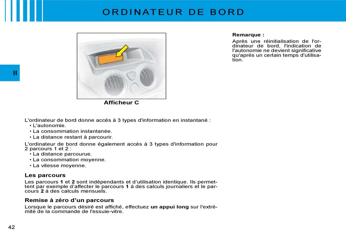 Citroen C3 I 1 manuel du proprietaire / page 24