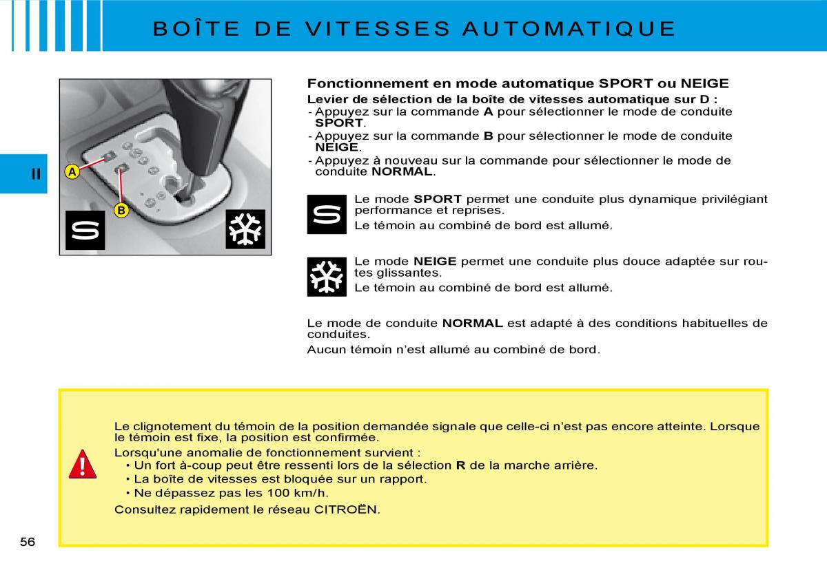 Citroen C3 I 1 manuel du proprietaire / page 36