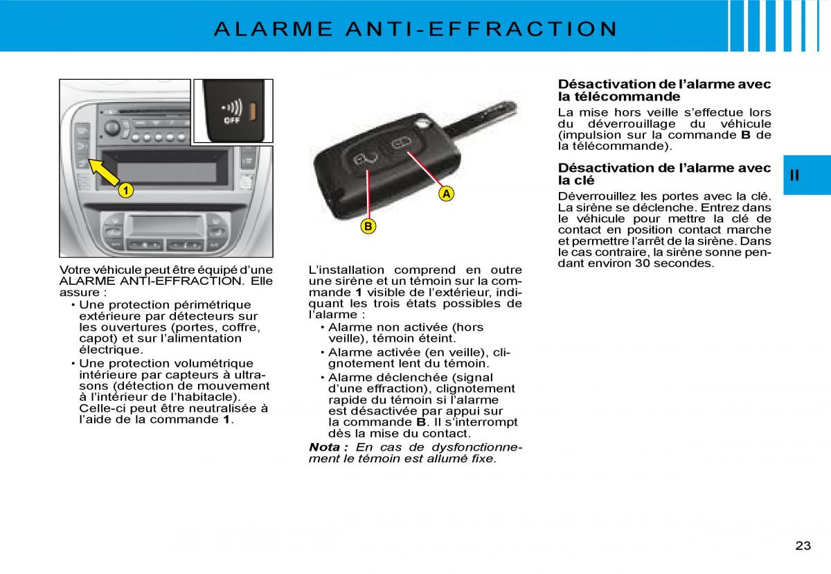 Citroen C3 I 1 manuel du proprietaire / page 4