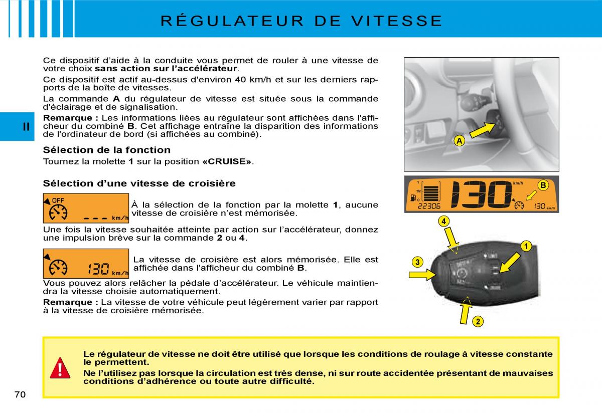 Citroen C3 I 1 manuel du proprietaire / page 50