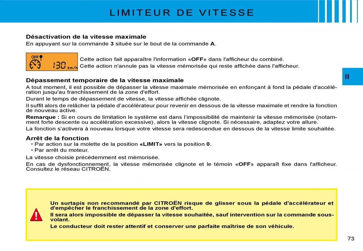 Citroen C3 I 1 manuel du proprietaire / page 53