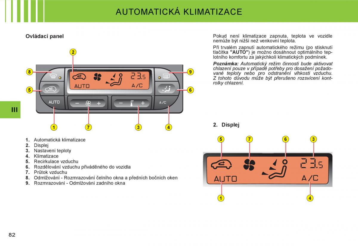 Citroen C3 I 1 navod k obsludze / page 67