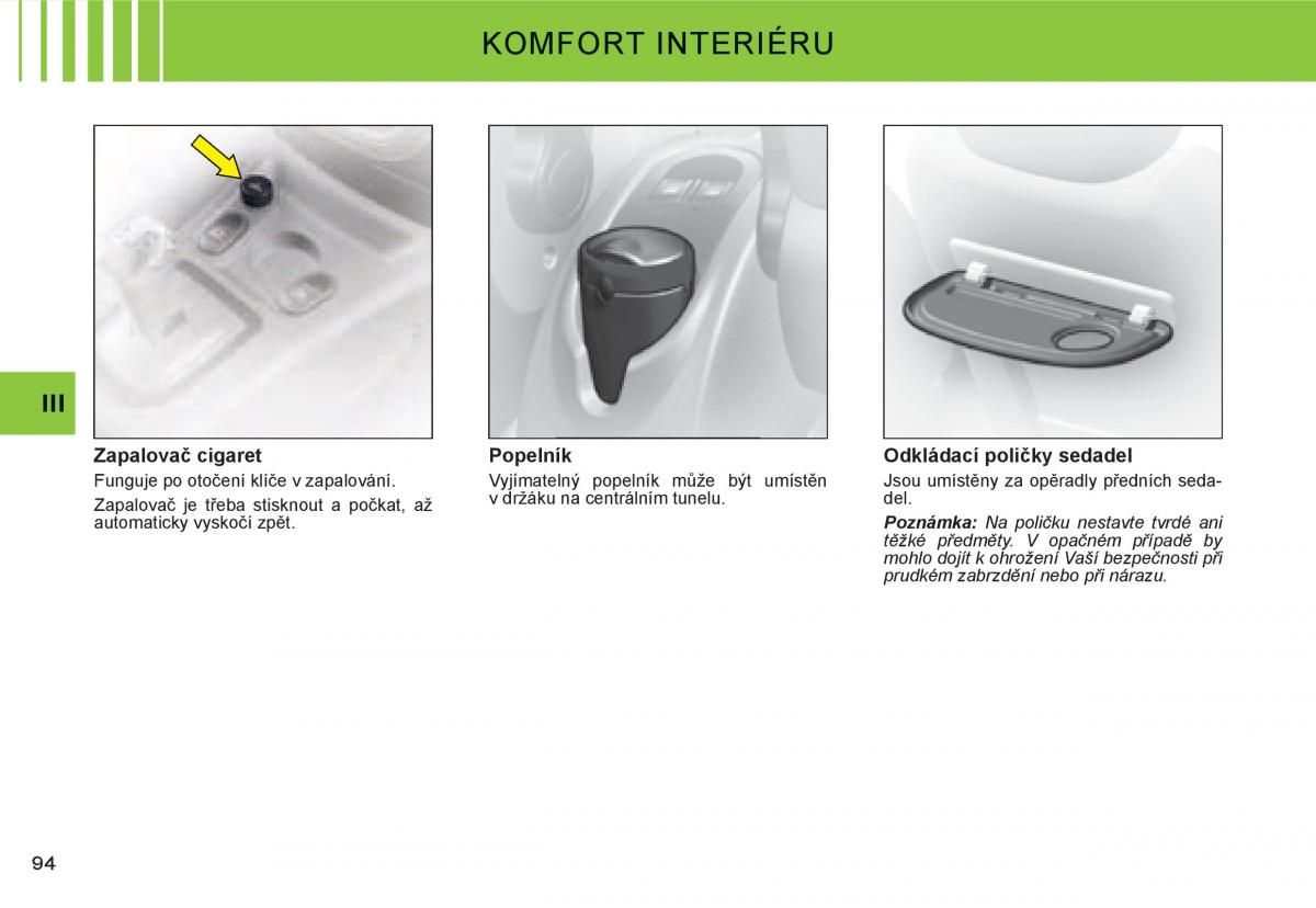 Citroen C3 I 1 navod k obsludze / page 79