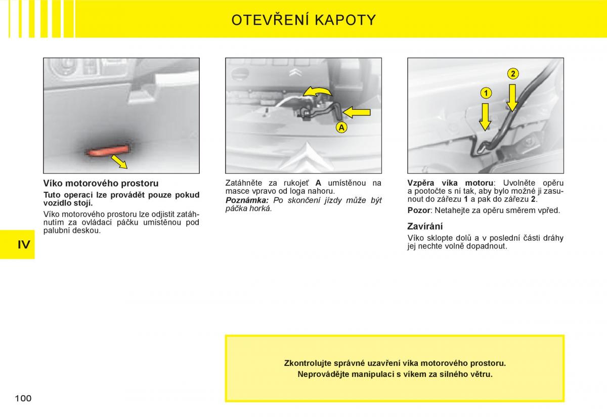 Citroen C3 I 1 navod k obsludze / page 85