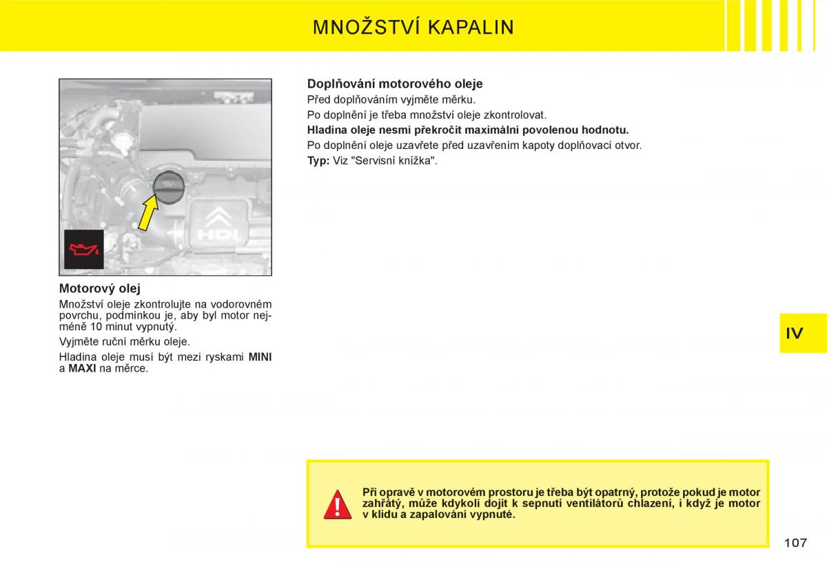 Citroen C3 I 1 navod k obsludze / page 87