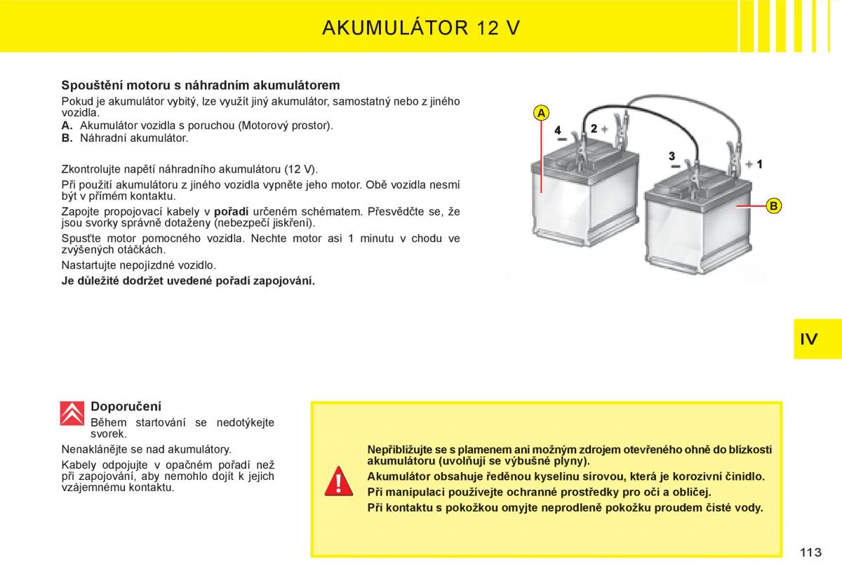 Citroen C3 I 1 navod k obsludze / page 97