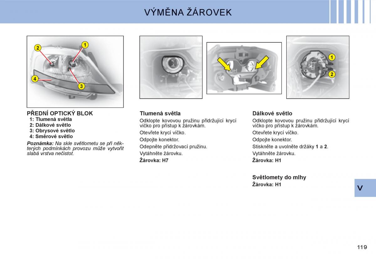 Citroen C3 I 1 navod k obsludze / page 103