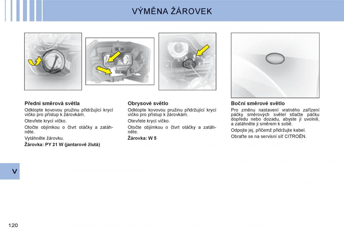 Citroen C3 I 1 navod k obsludze / page 104