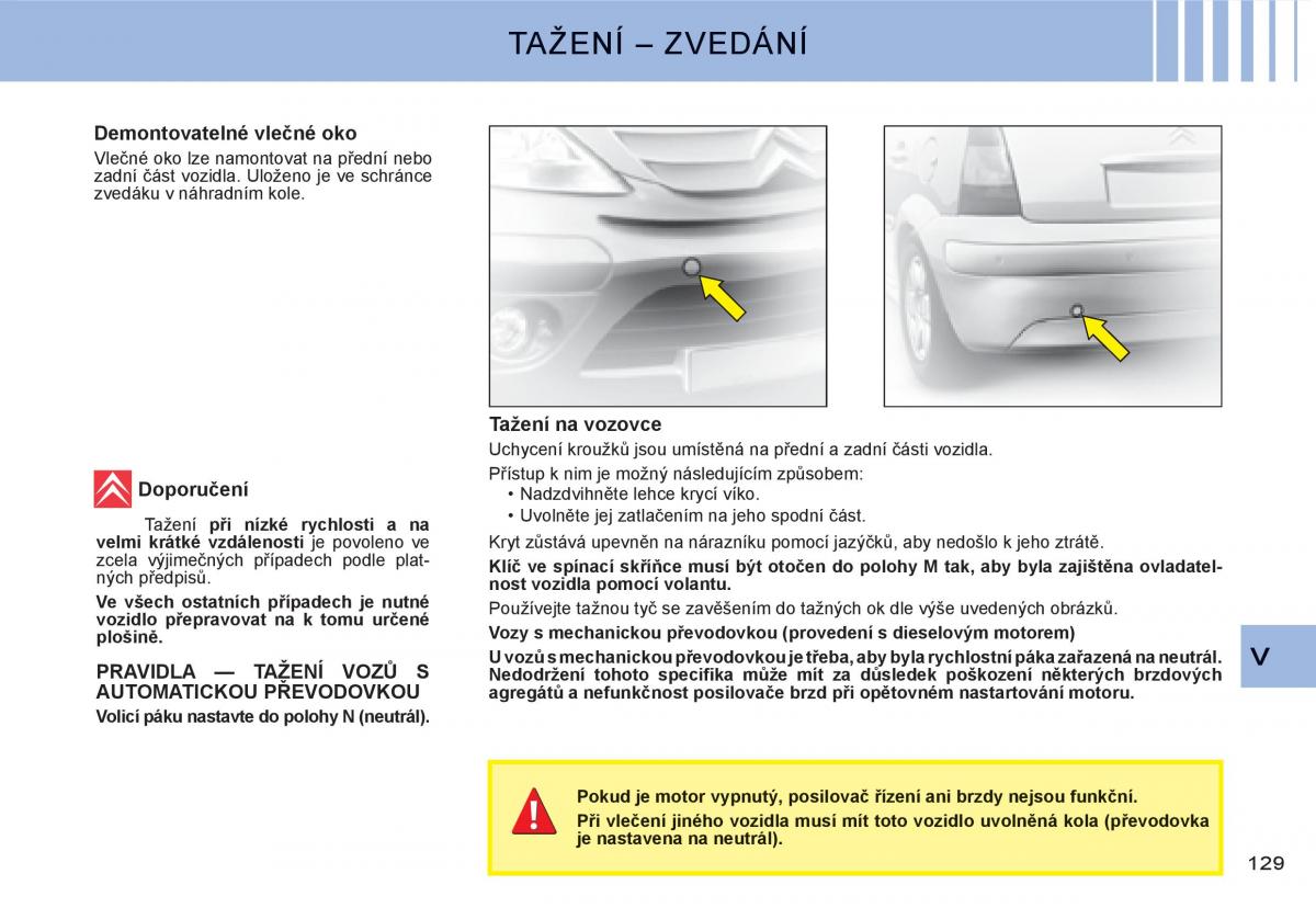 Citroen C3 I 1 navod k obsludze / page 113