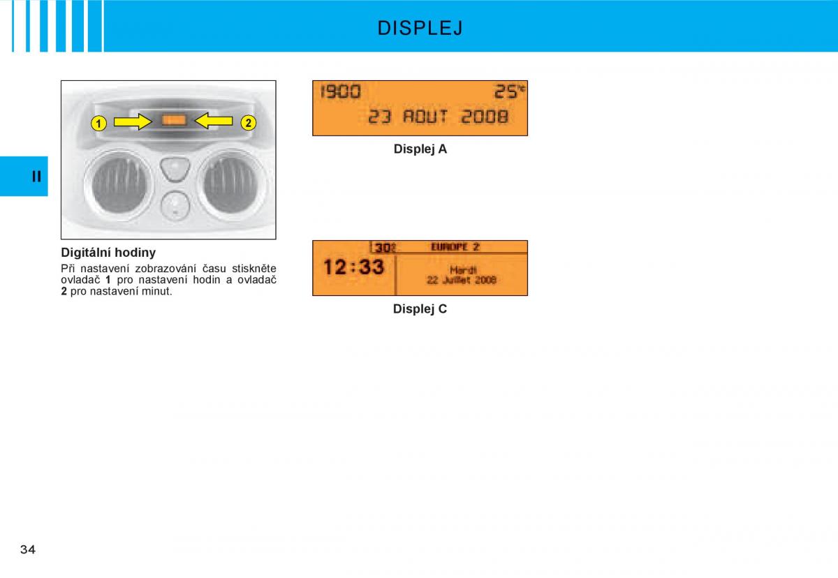 Citroen C3 I 1 navod k obsludze / page 17