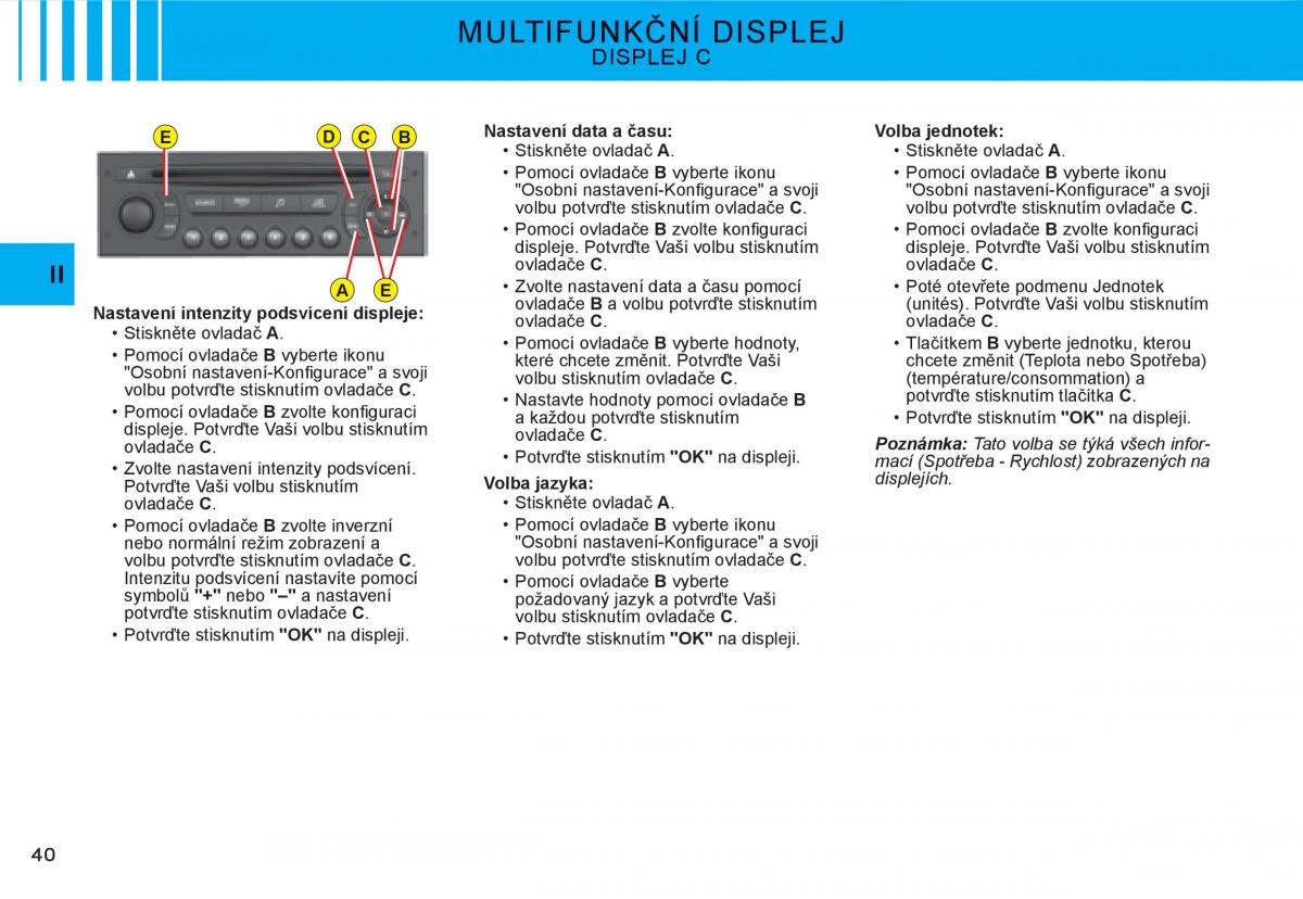 Citroen C3 I 1 navod k obsludze / page 23