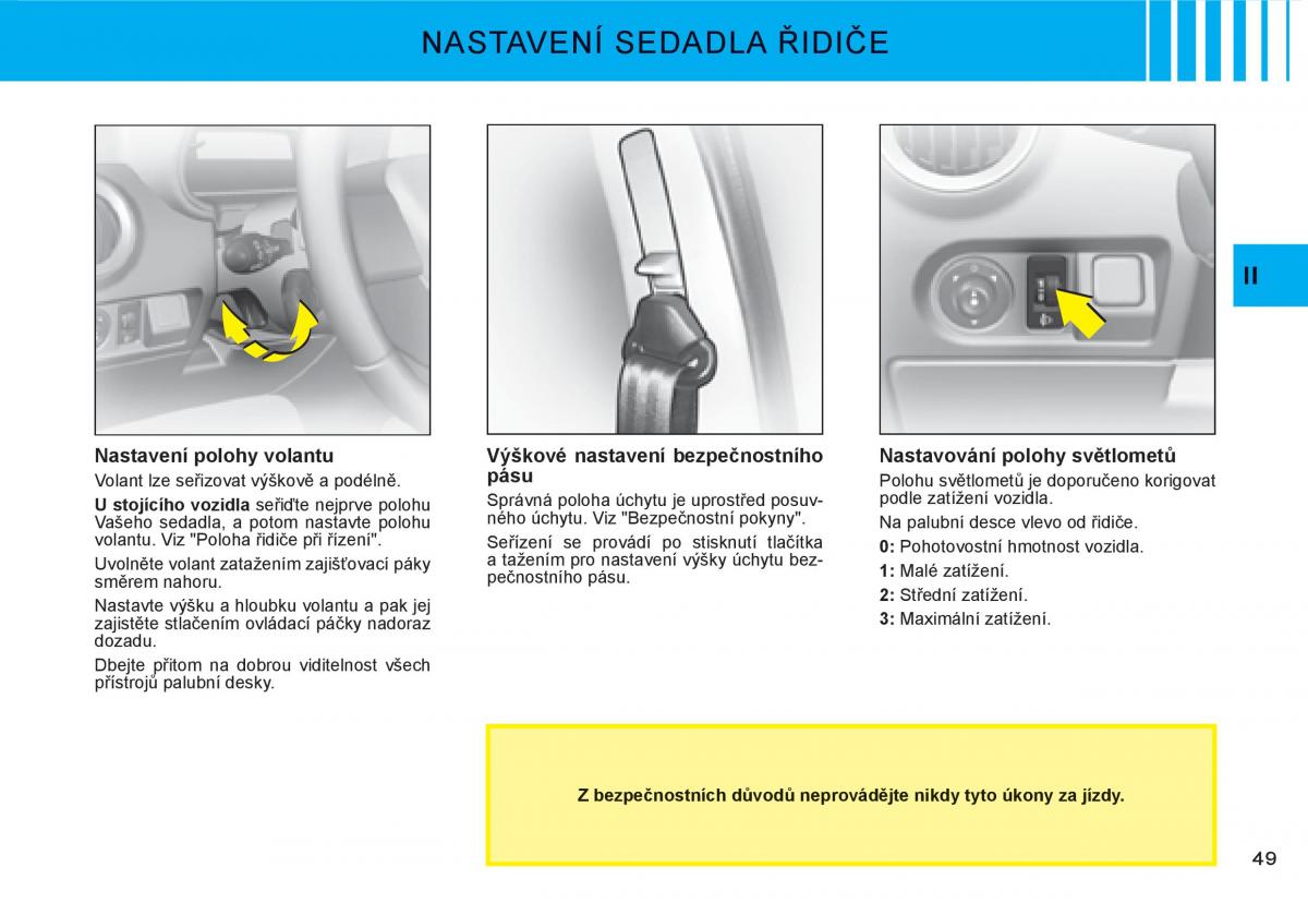 Citroen C3 I 1 navod k obsludze / page 33