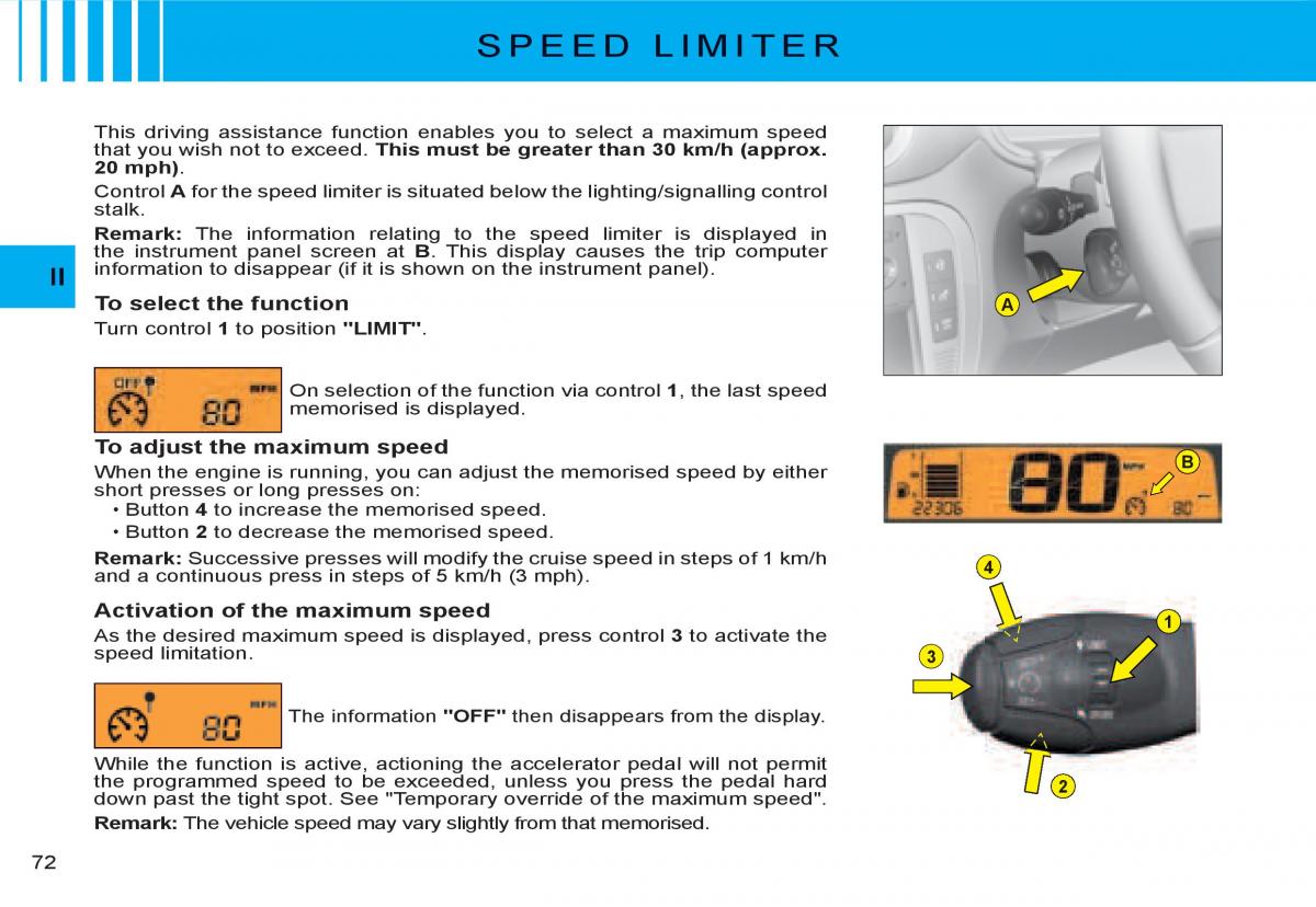 Citroen C3 I 1 owners manual / page 56